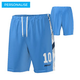 STRIDE SHORTS 10 - SKY BLUE